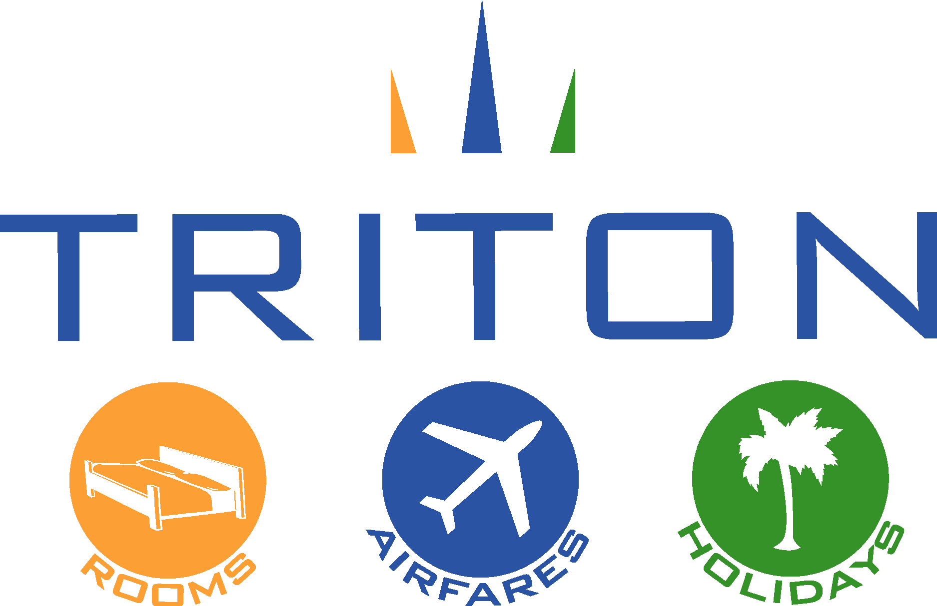Triton Holidays Logo Vector Logo